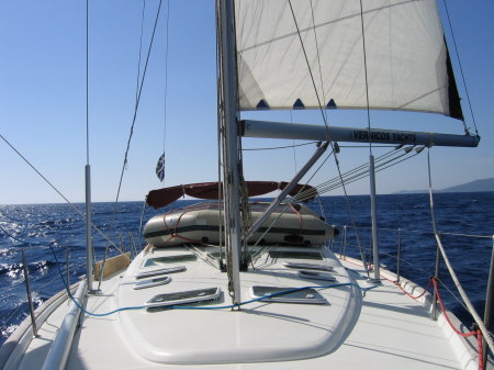 die Yacht, eine Oceanis 473