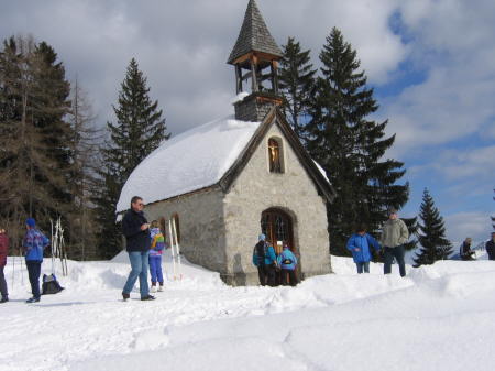 die Annakapelle auf der Oberen Hemmersuppenalm