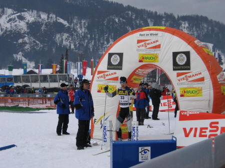 Start zum Weltcup-Lauf der Herren
